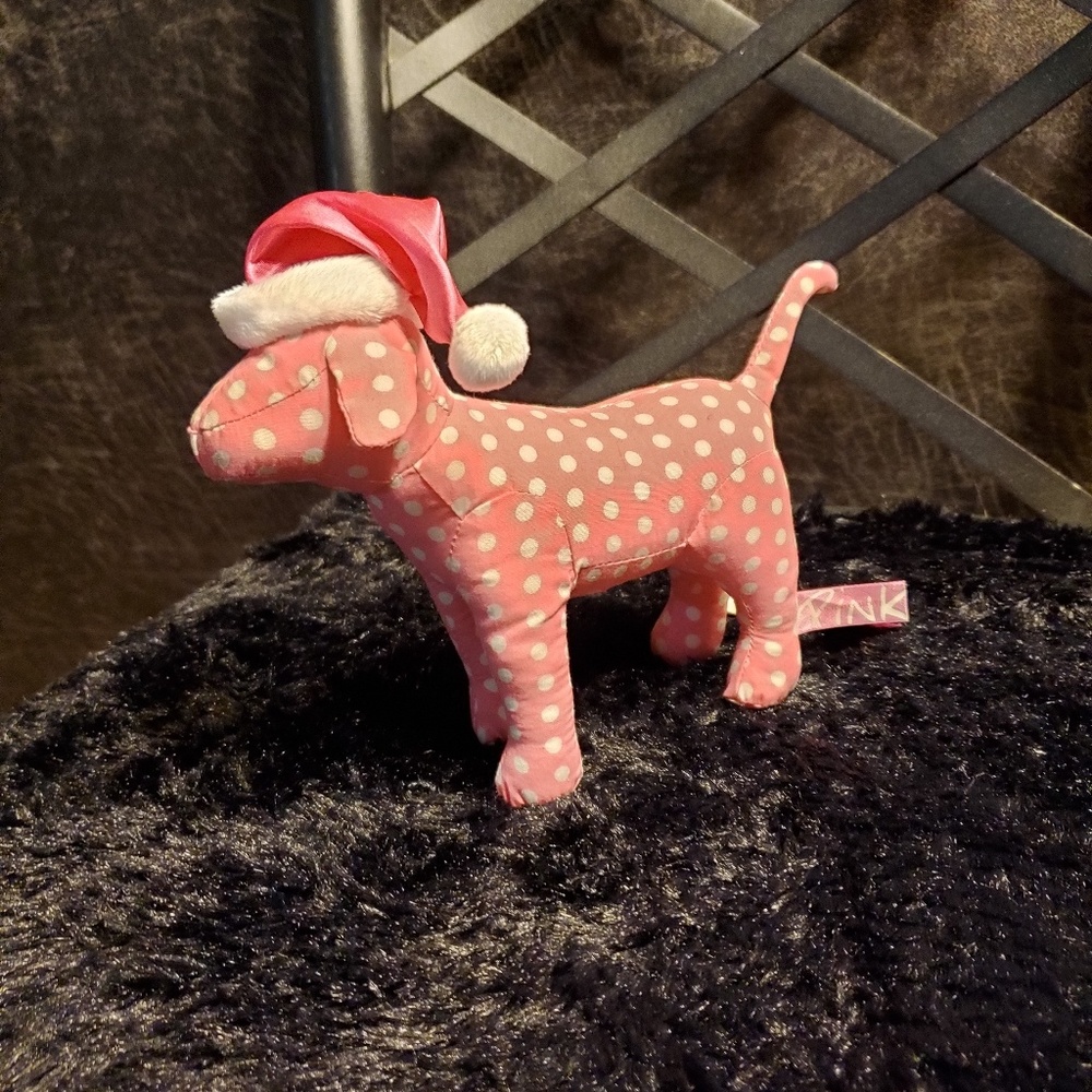 Victoria secret/ pink puppy plush toy small new